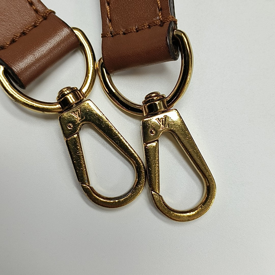DAUPHINE MM Monogram Coated Canvas Brown