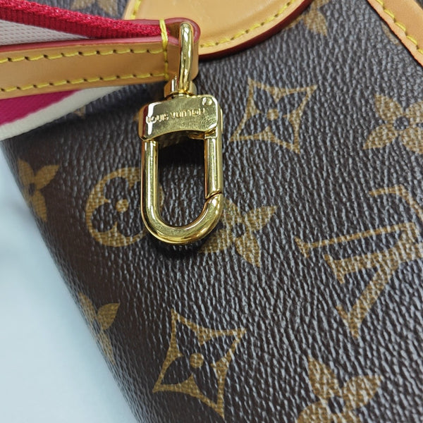 DIANE Monogram Coated Canvas Brown