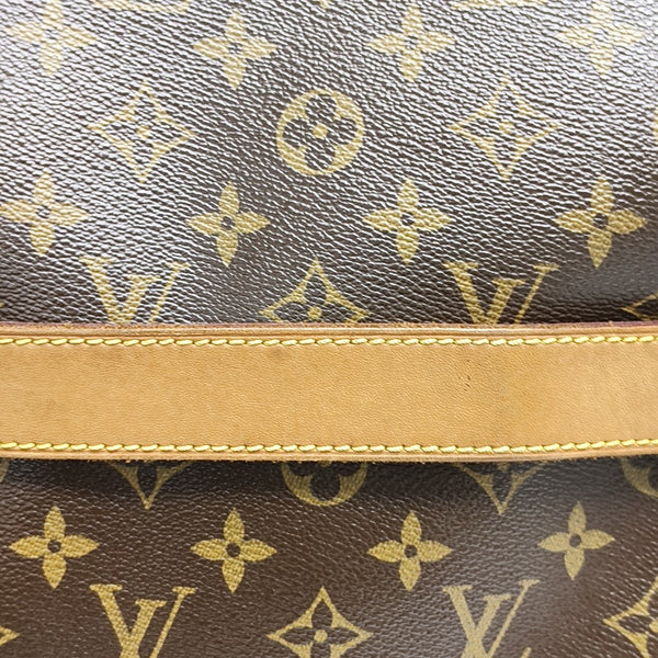 VALMY Monogram Coated Canvas Brown