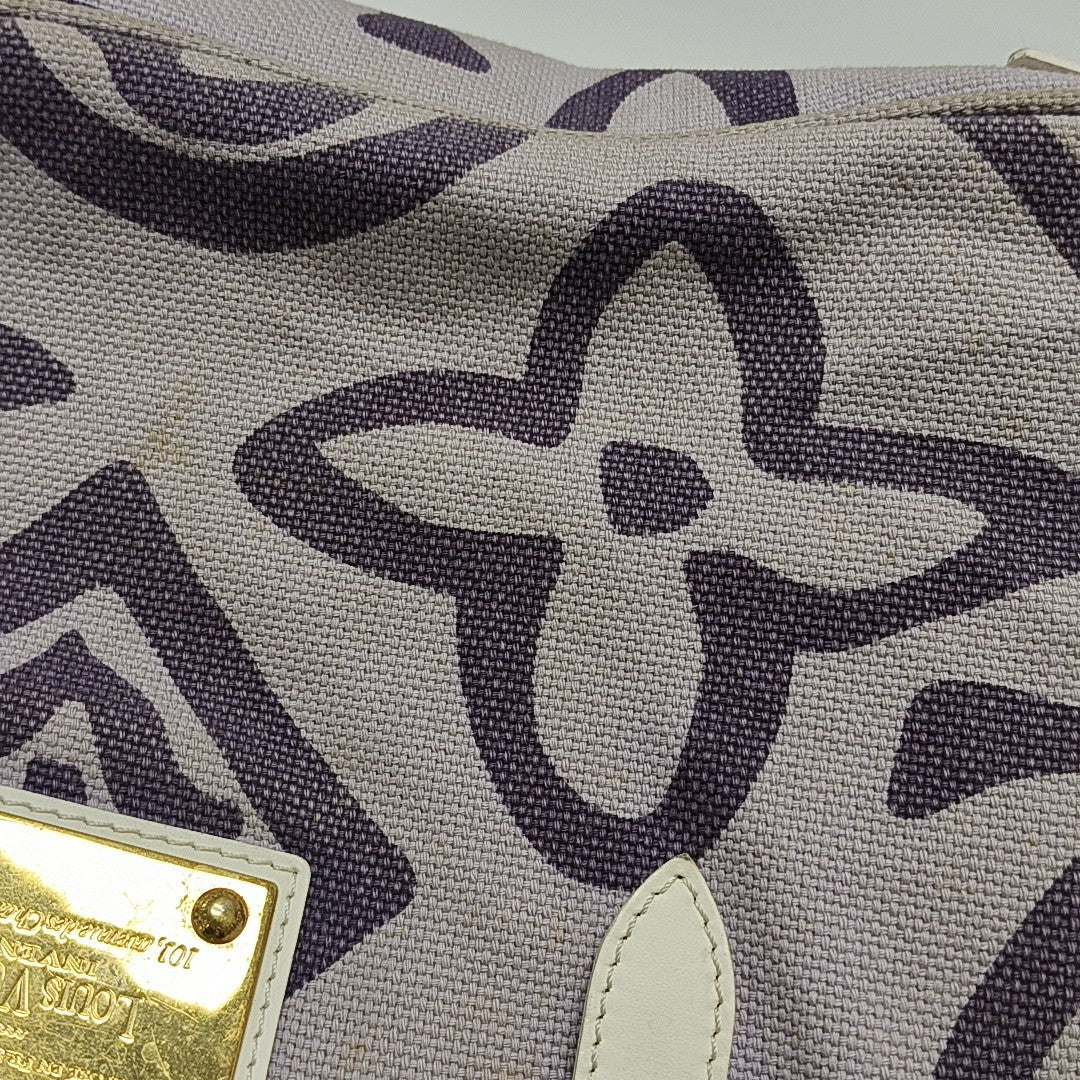 TAHITIENNE CABAS MM Monogram Canvas Purple