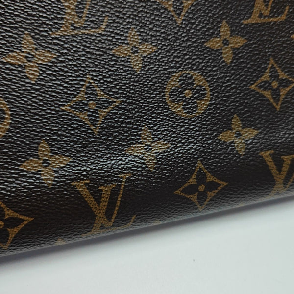 FÉLICIE Monogram Coated Canvas Brown