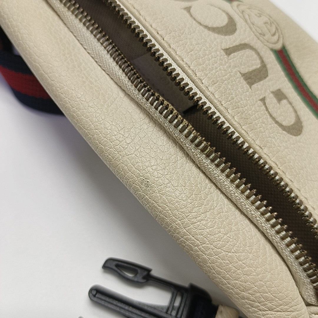 Print Small Calfskin White