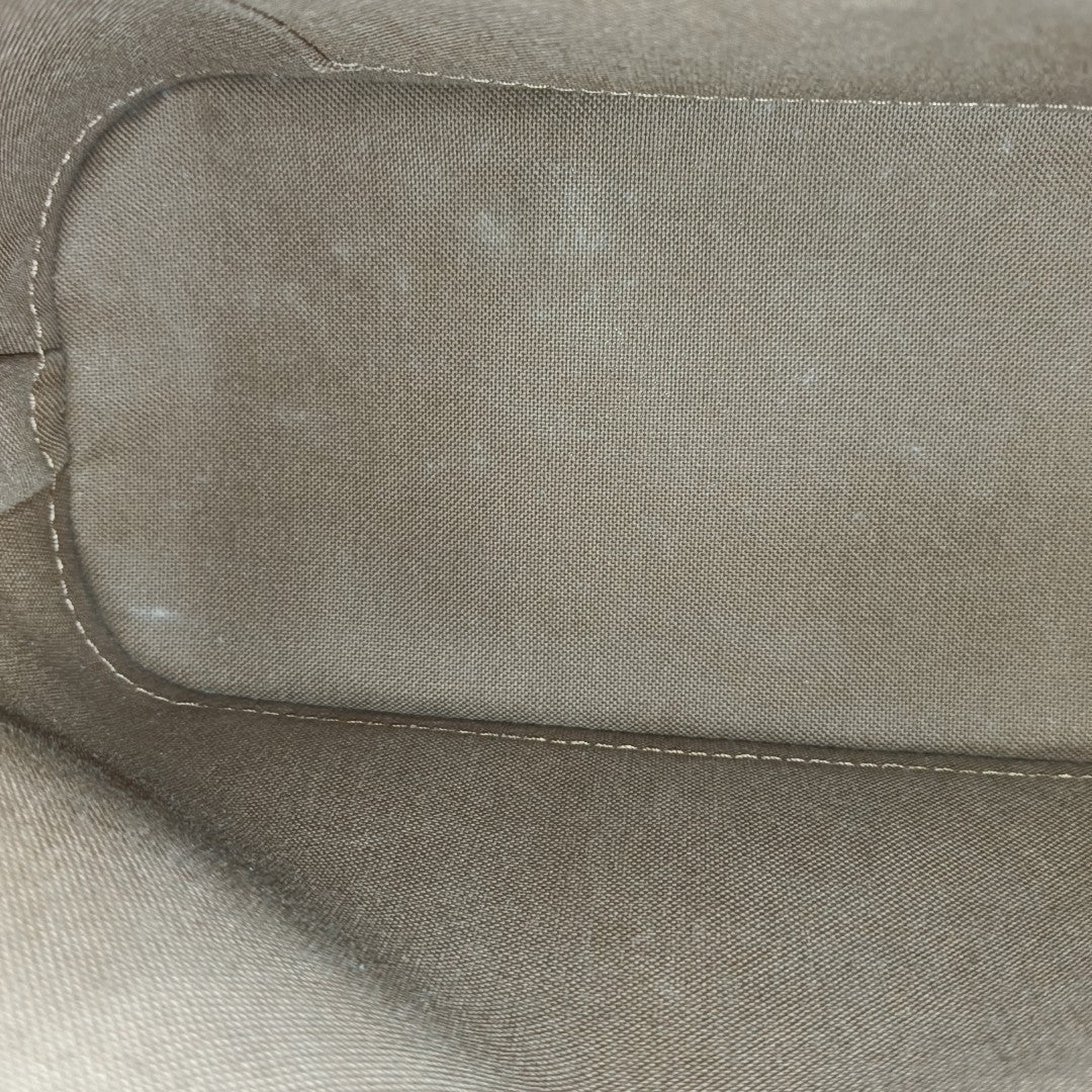 ALMA BB Monogram Coated Canvas Brown