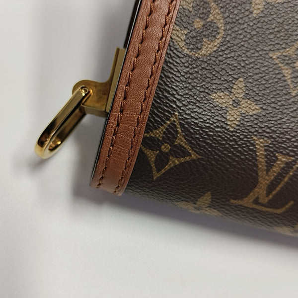 DAUPHINE Mini Coated Canvas Brown