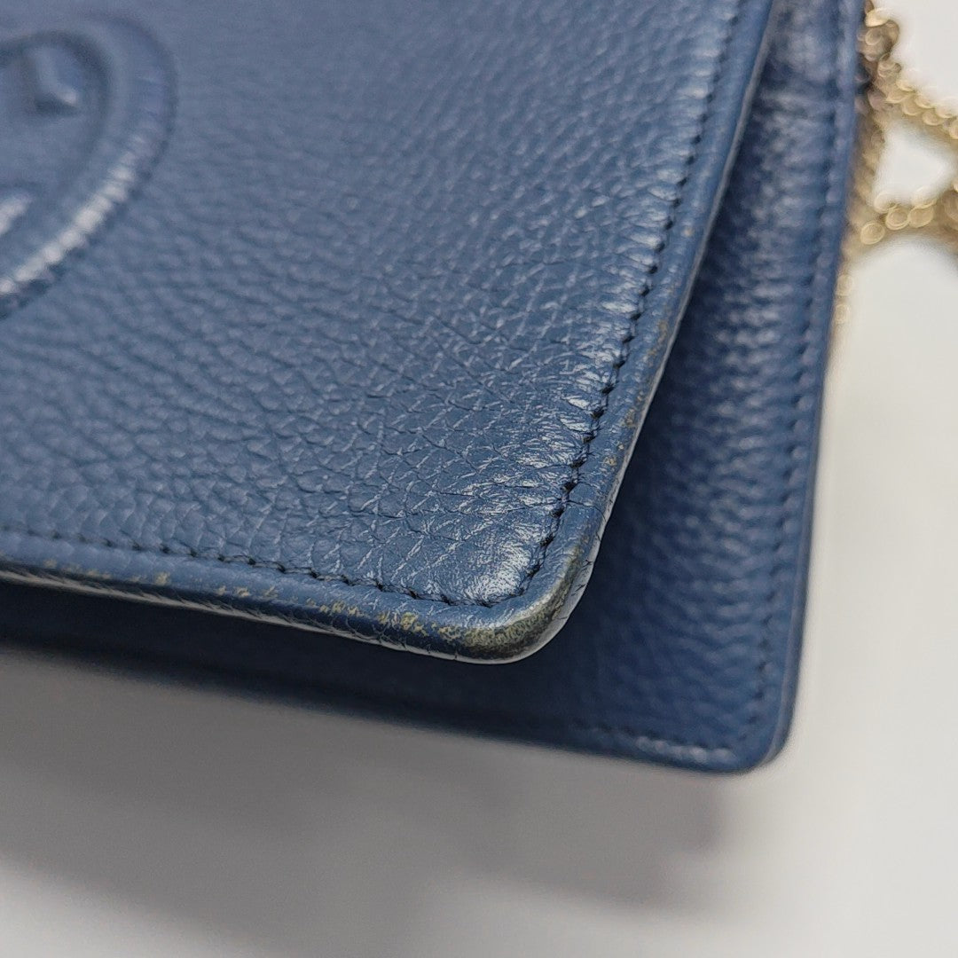 Soho Small Calfskin Blue