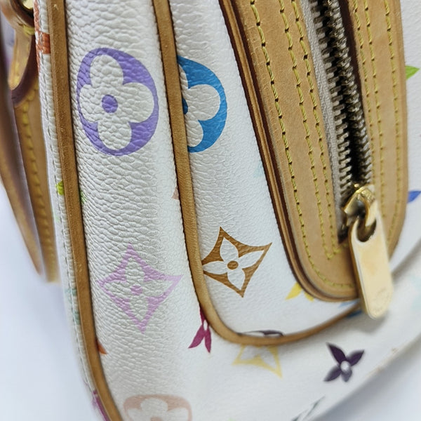 LV × TM PRISCILLA Monogram Coated Canvas White