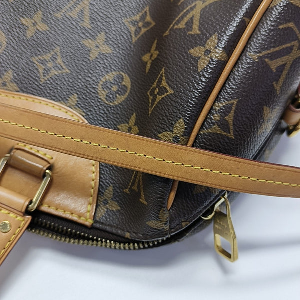 RETIRO NM Monogram Coated Canvas Brown