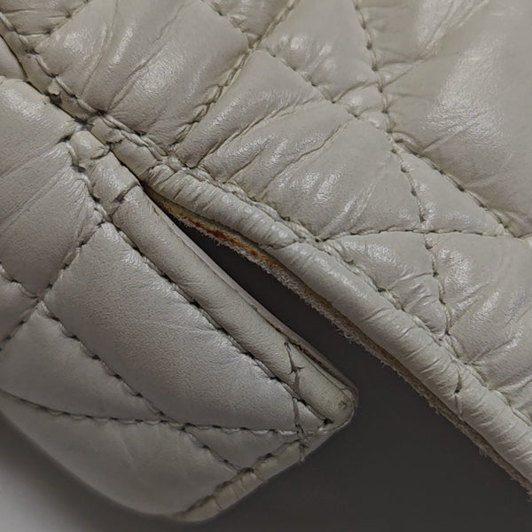 Diorcamp Small Cannage Calfskin White
