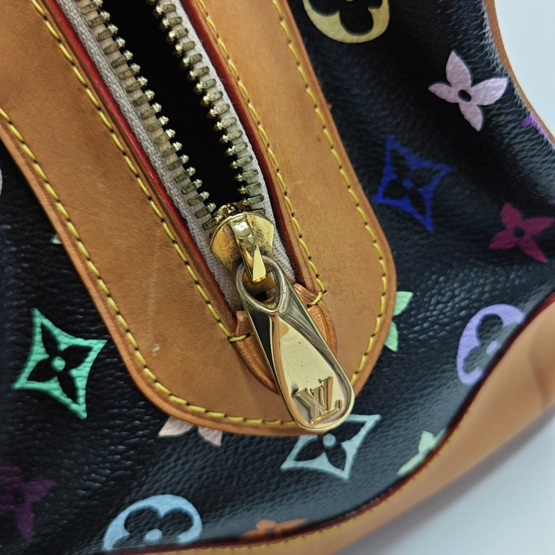 CLAUDIA Monogram Coated Canvas Black