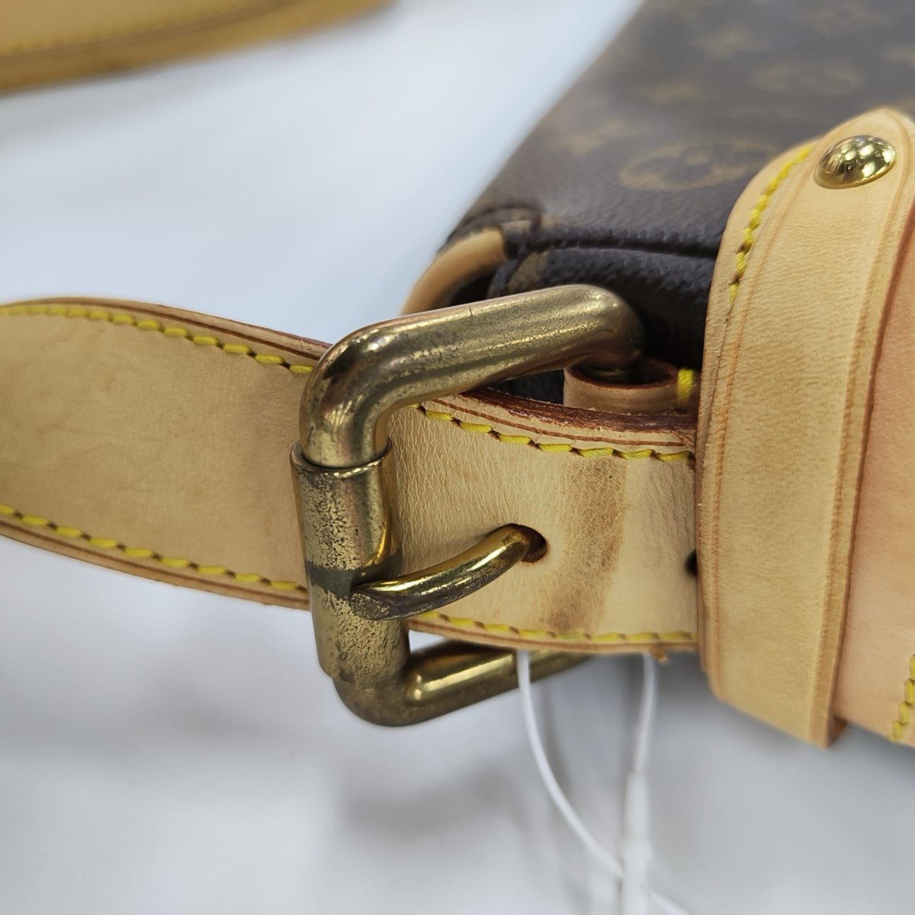 HUDSON PM Monogram Coated Canvas Brown