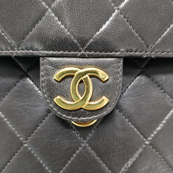 Quilted Lambskin Black
