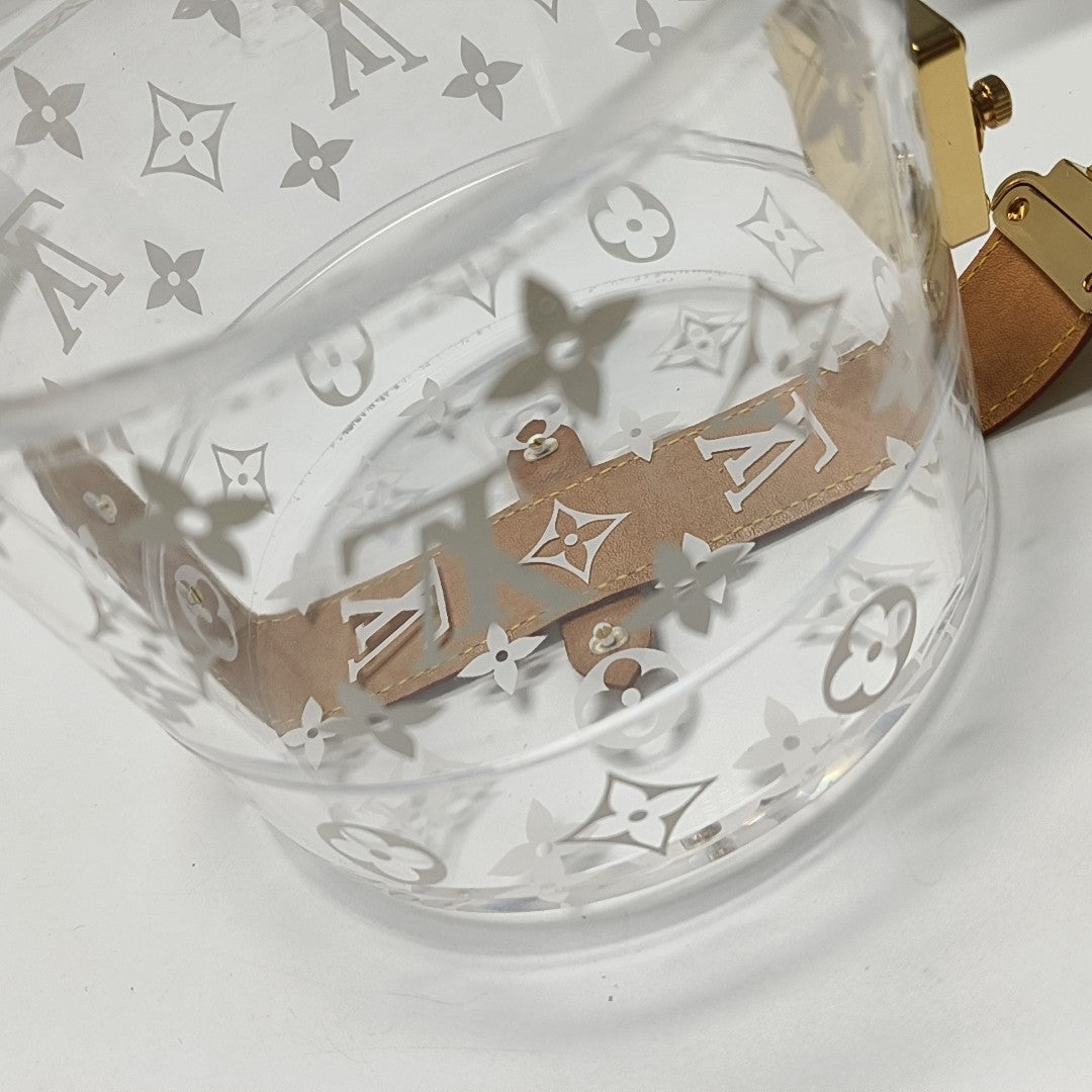 BOX SCOTT Monogram Plastic Clear