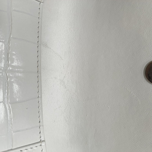 Downtown Calfskin White