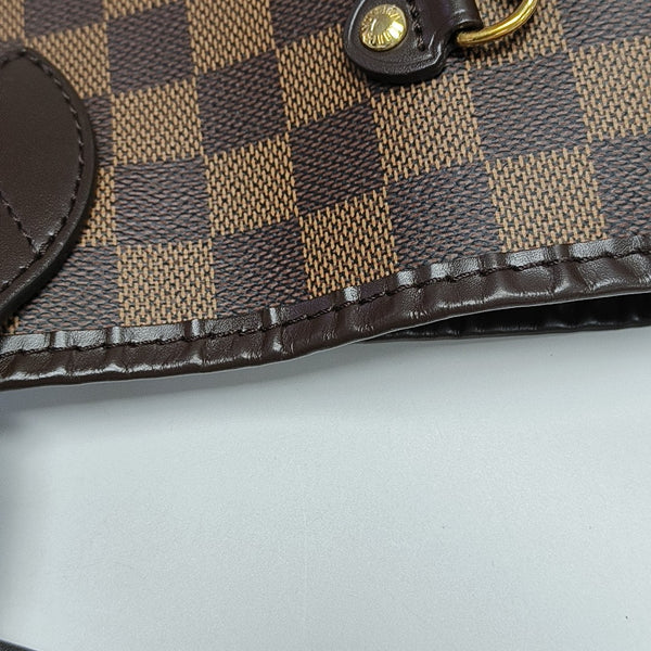 NEVERFULL MM Damier Ebene Coated Canvas Brown