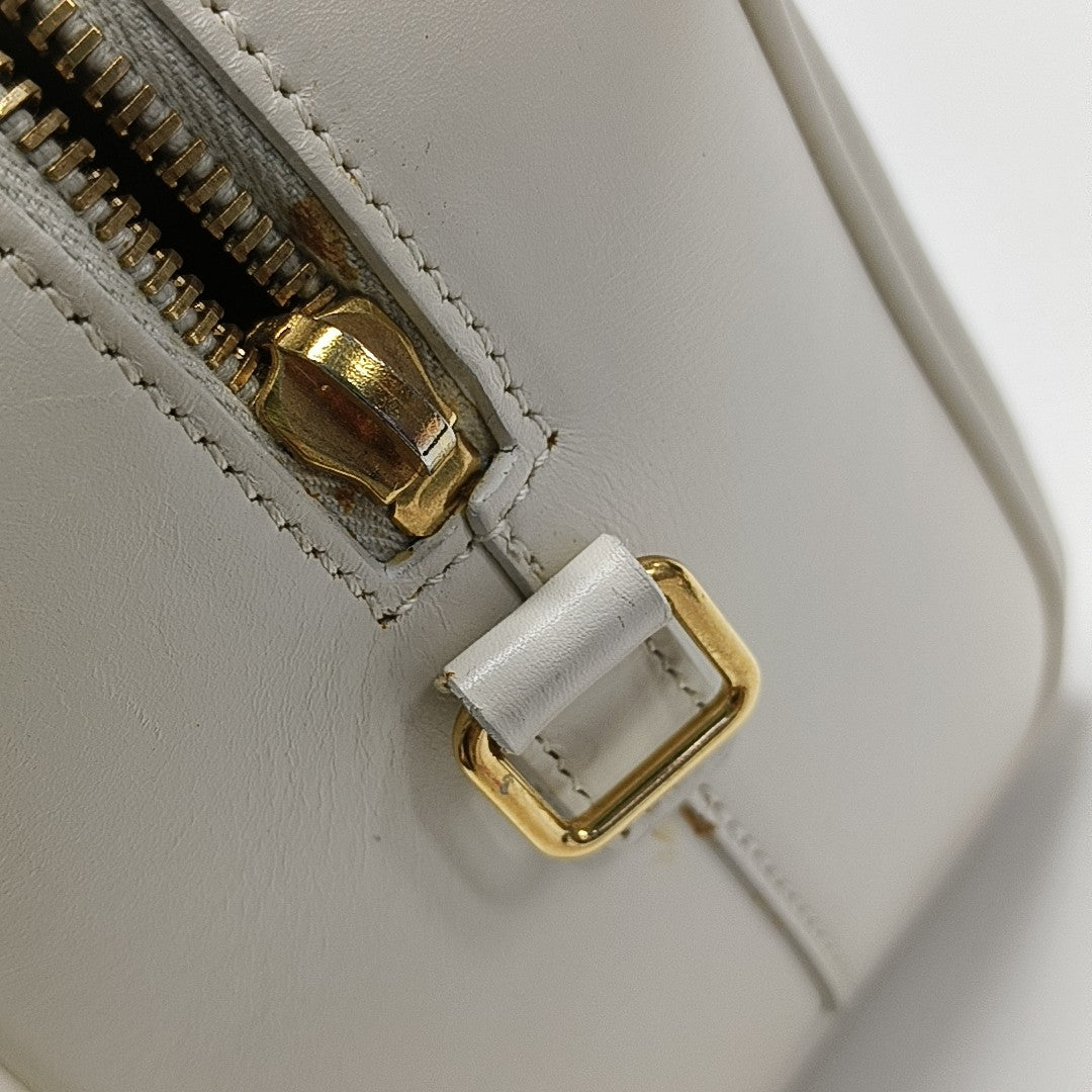 CLASSIC DUFFEL 6 Calfskin White