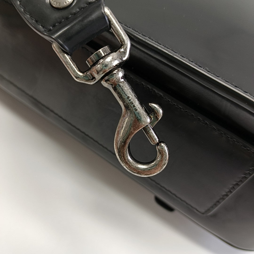 SCHOOLBAG Calfskin Black