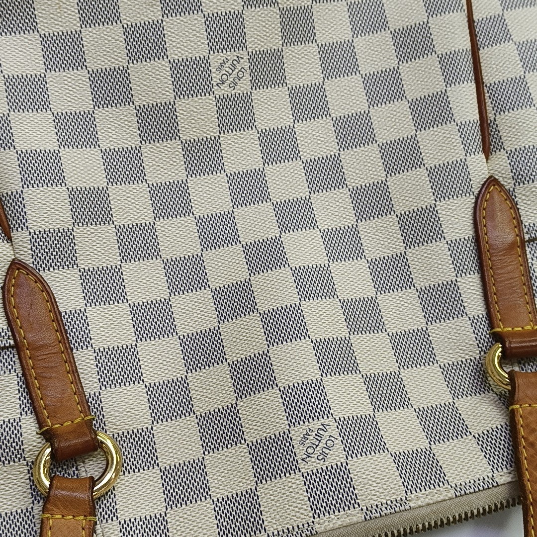 TOTALLY PM Damier Azur Coated Canvas Beige