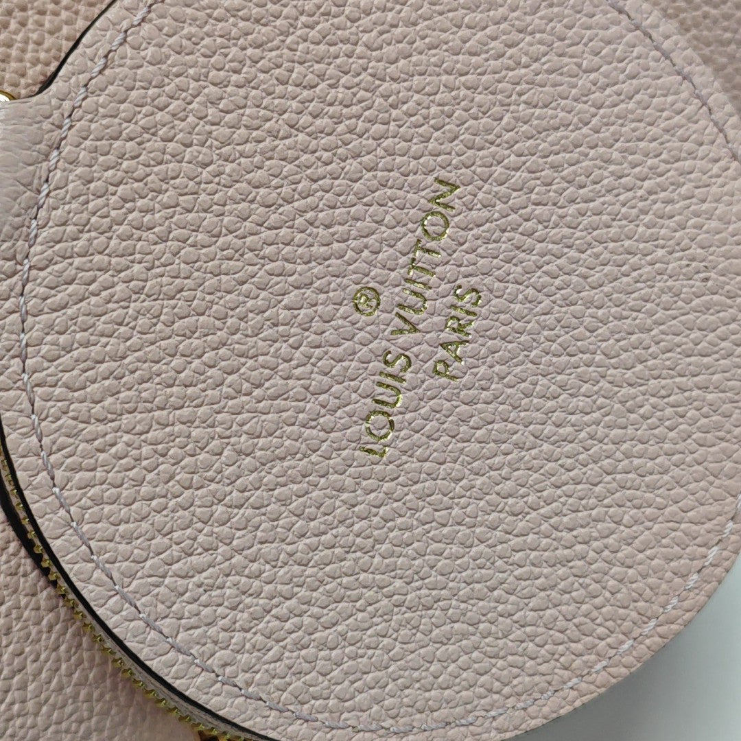 PAPILLON BB Monogram Calfskin Pink