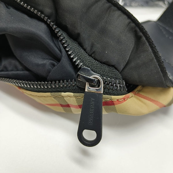 Fabric Belt Bag Brown