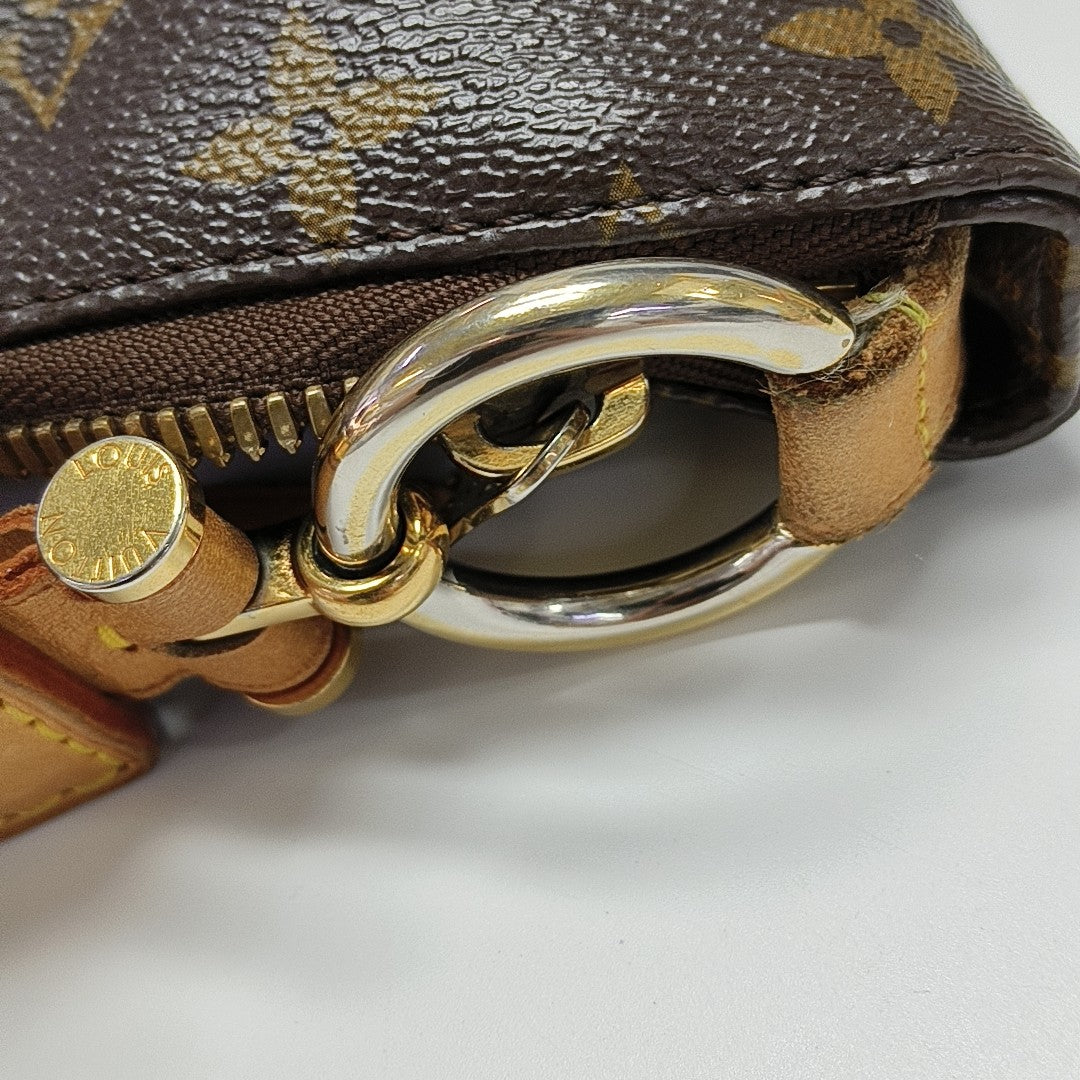 VINTAGE SULLY PM Monogram Coated Canvas Brown