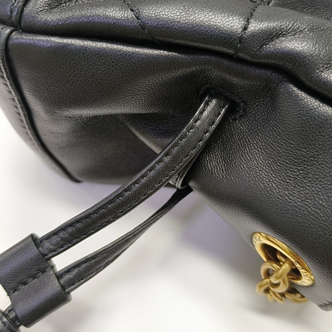 JAMIE SHOPPING Quilted Lambskin Black