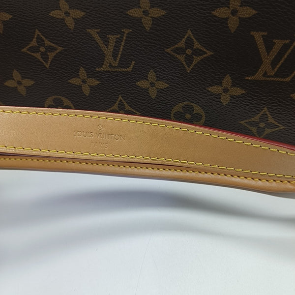 DIANE Monogram Coated Canvas Brown