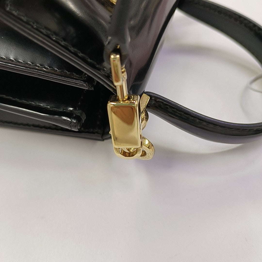 Kelly Extra Small Calfskin Black