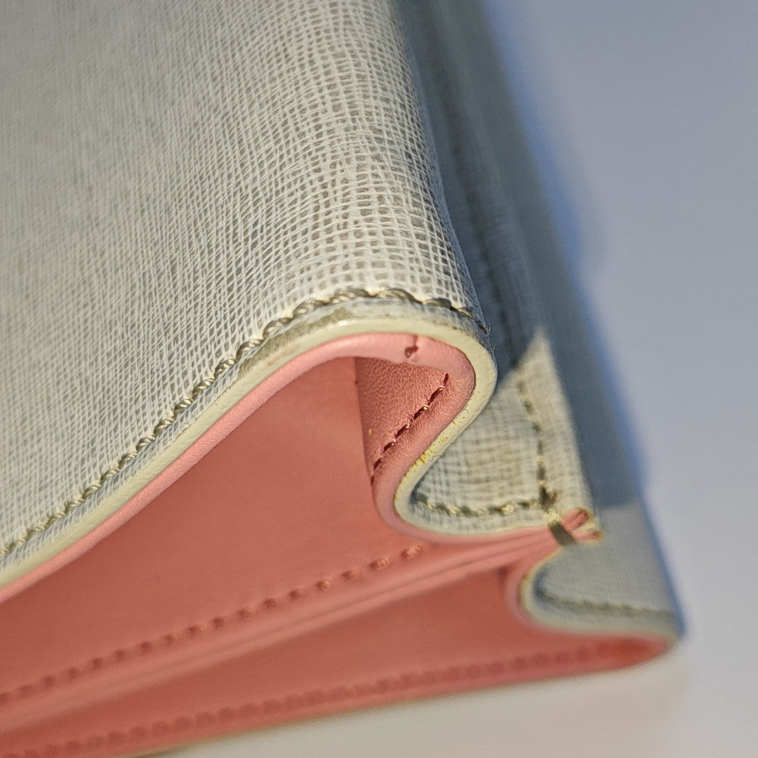 Demi Jour Calfskin White