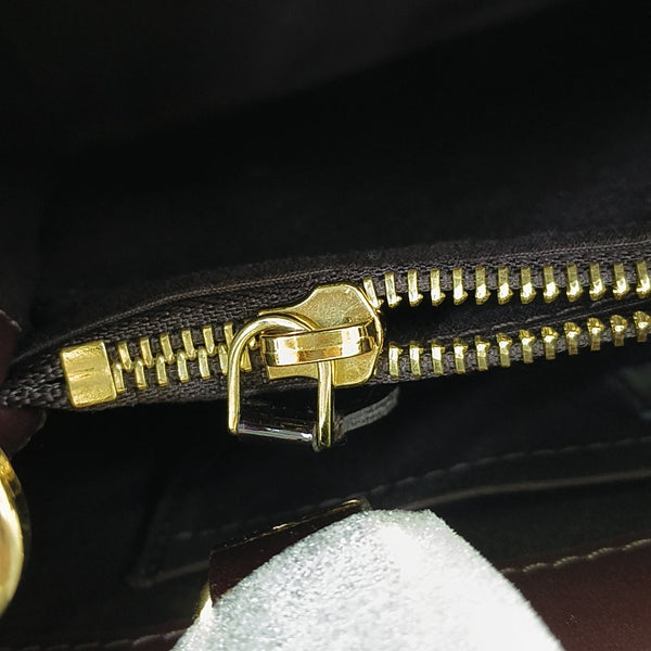 MONTAIGNE BB Monogram Patent Leather Red