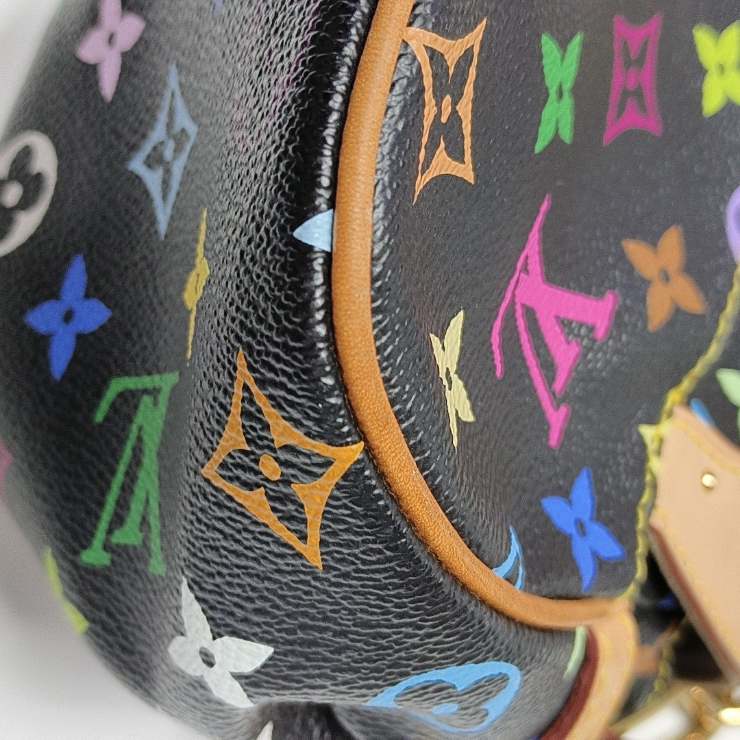 LV × TM MARILYN Monogram Coated Canvas Black