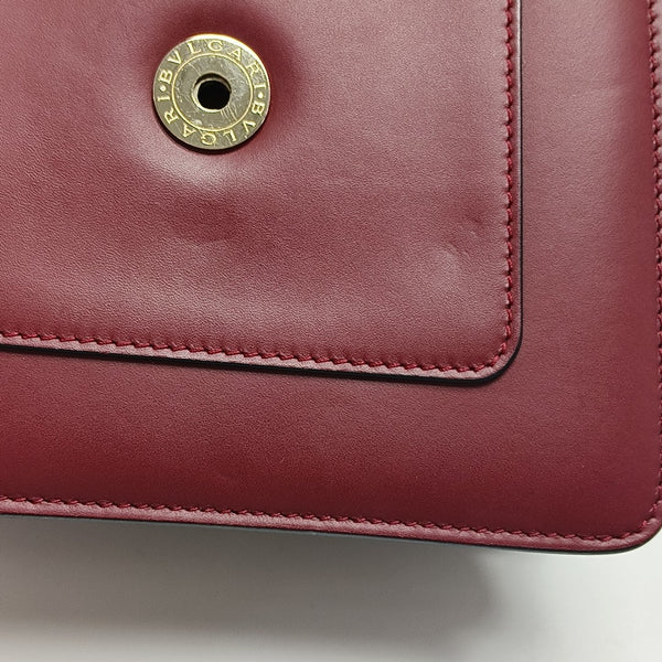 SERPENTI FOREVER Small Quilted Calfskin Red