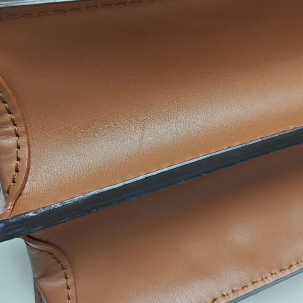 DAUPHINE MM Monogram Coated Canvas Brown