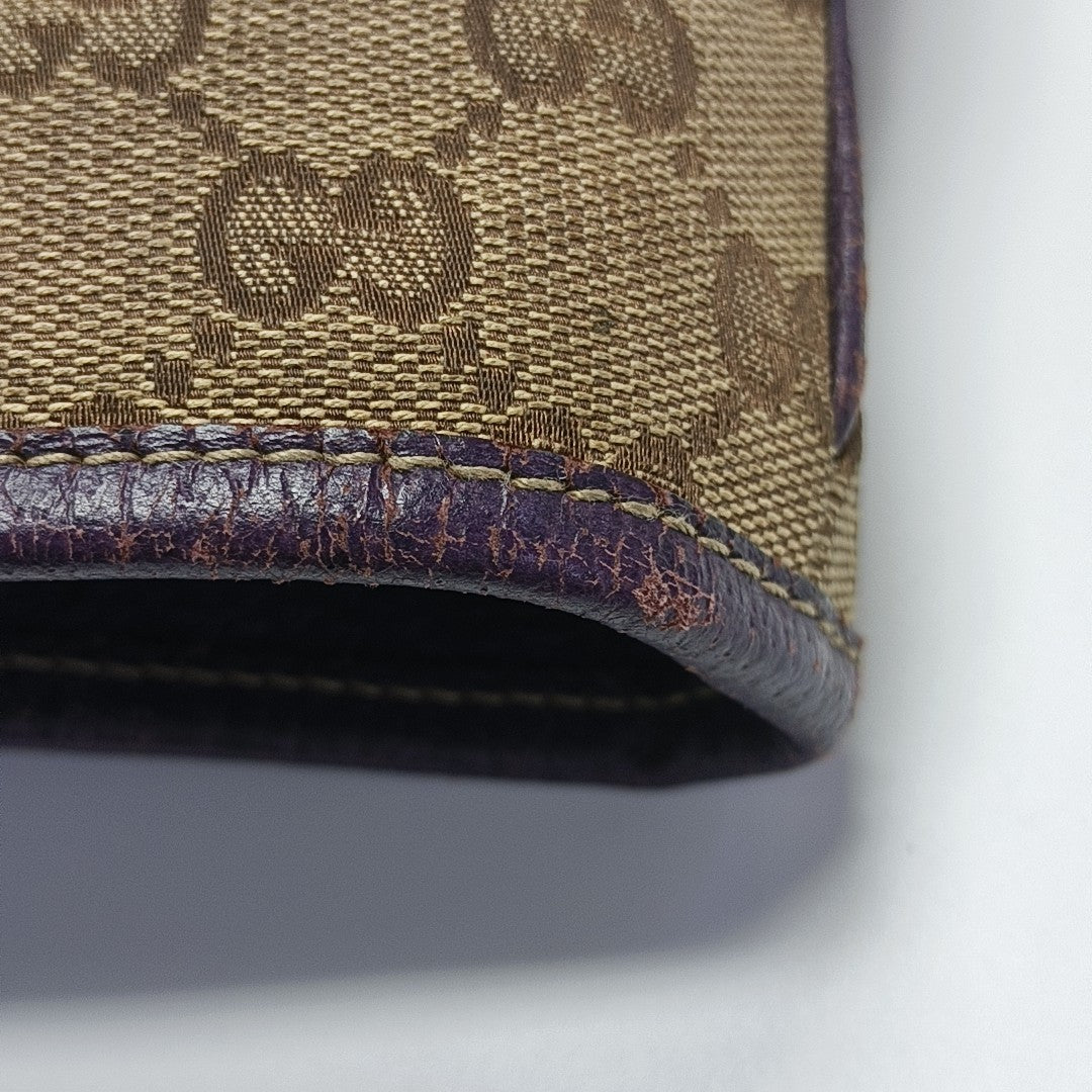 Monogram Canvas Tote Bag Beige