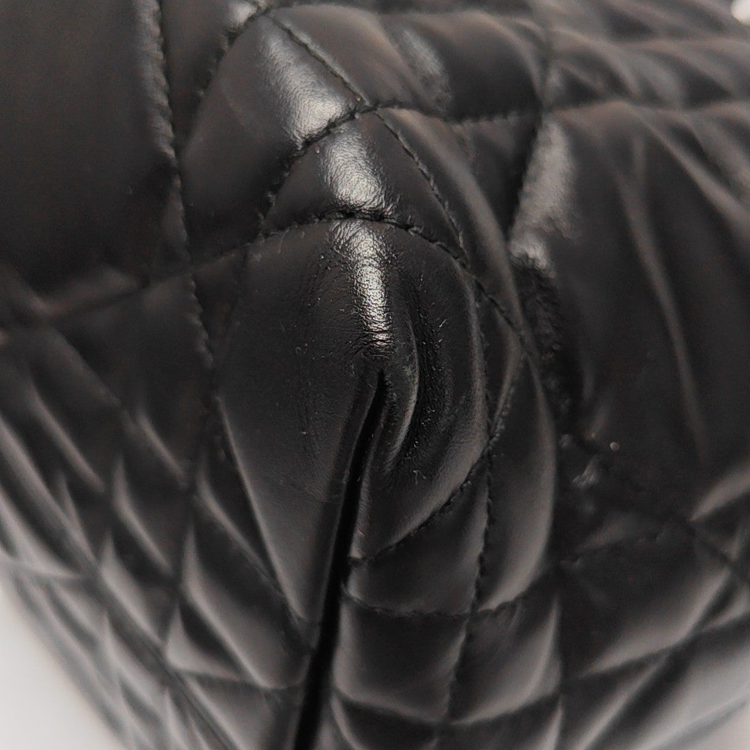 Toujours Medium Cannage Calfskin Black