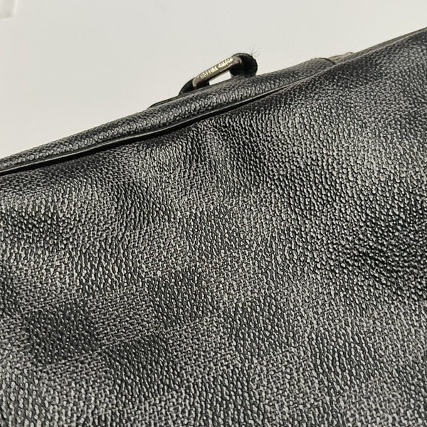 REM Damier Graphite Coated Canvas Gray