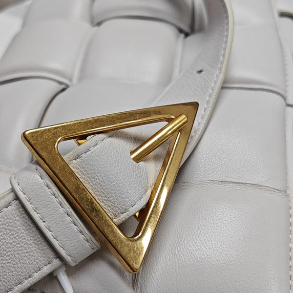 Cassette Medium Lambskin White