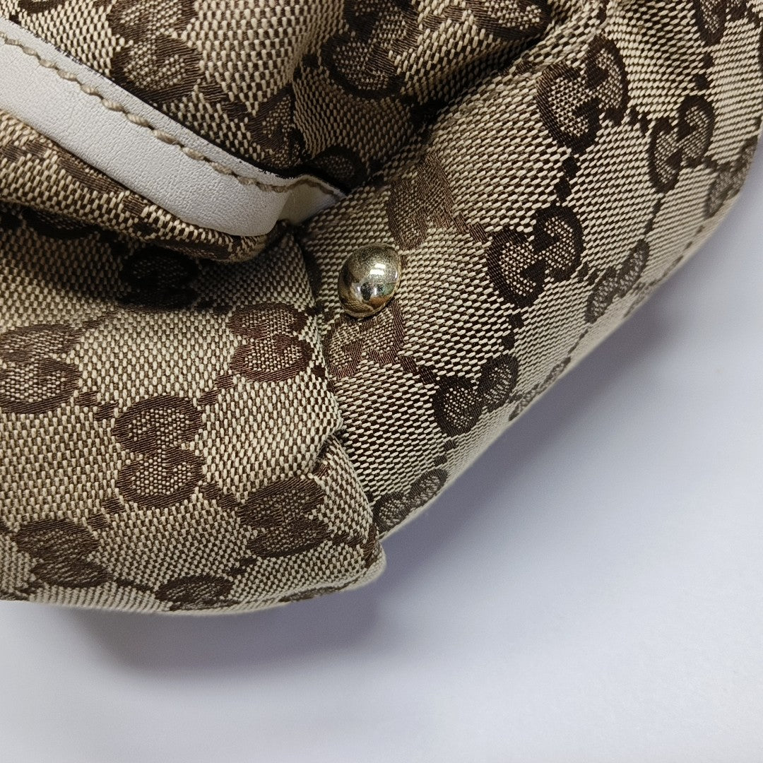 D-Ring Monogram Canvas Brown