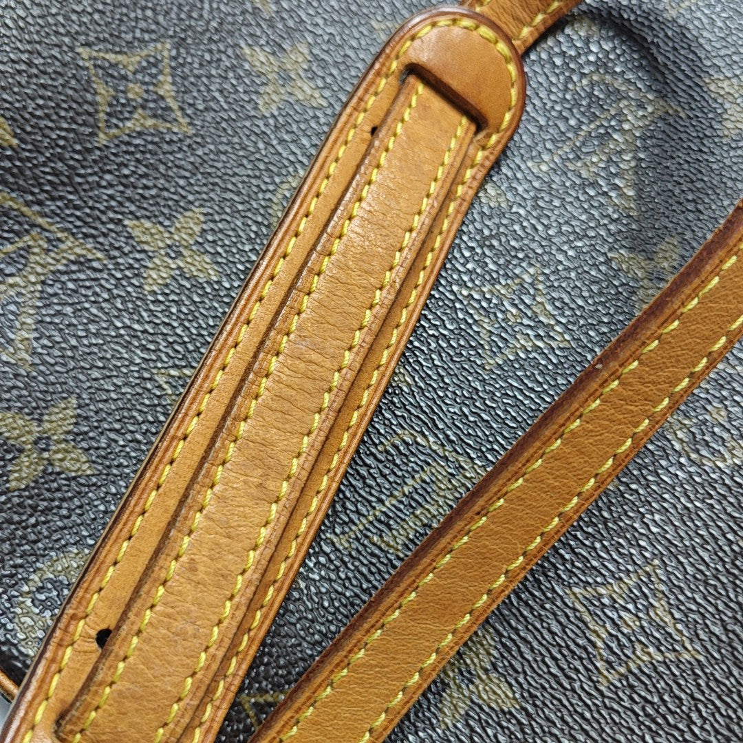 BLOIS PM Monogram Coated Canvas Brown