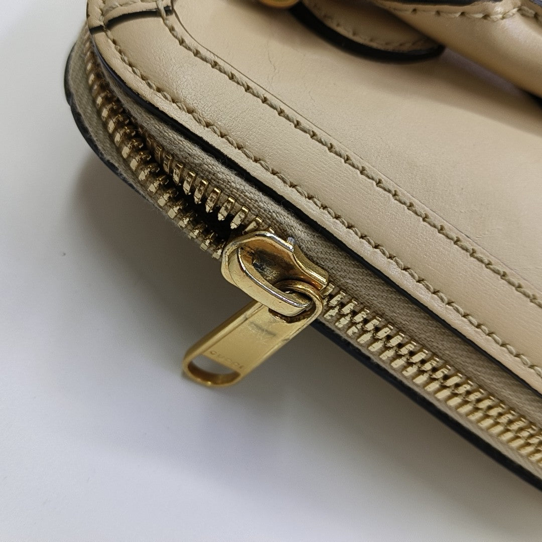 Horsebit 1955 Mini Calfskin Beige