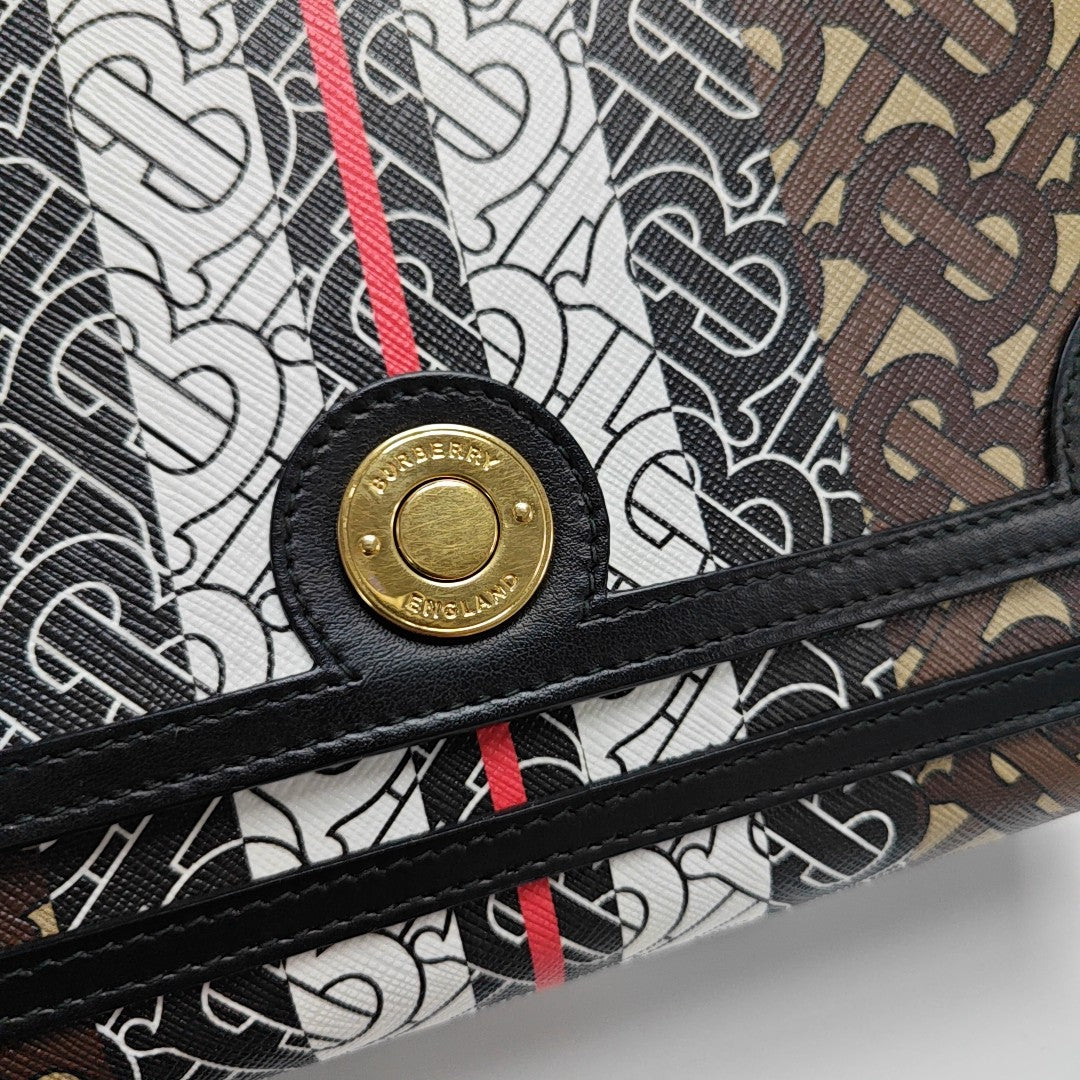 Note Coated Canvas Brown