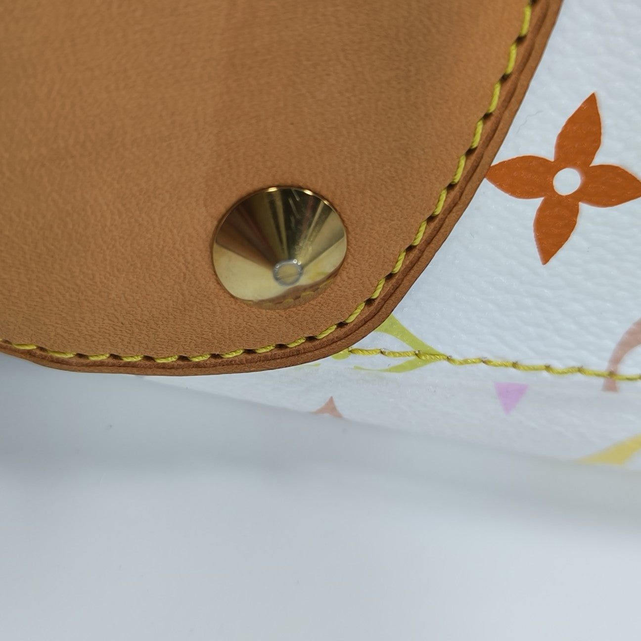 LV × TM JUDY PM Monogram Coated Canvas White