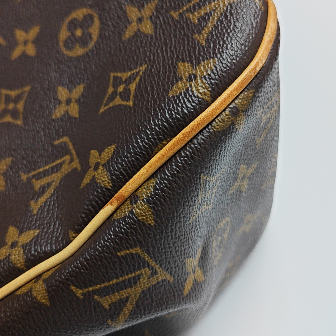 BATIGNOLLES GM Monogram Coated Canvas Brown
