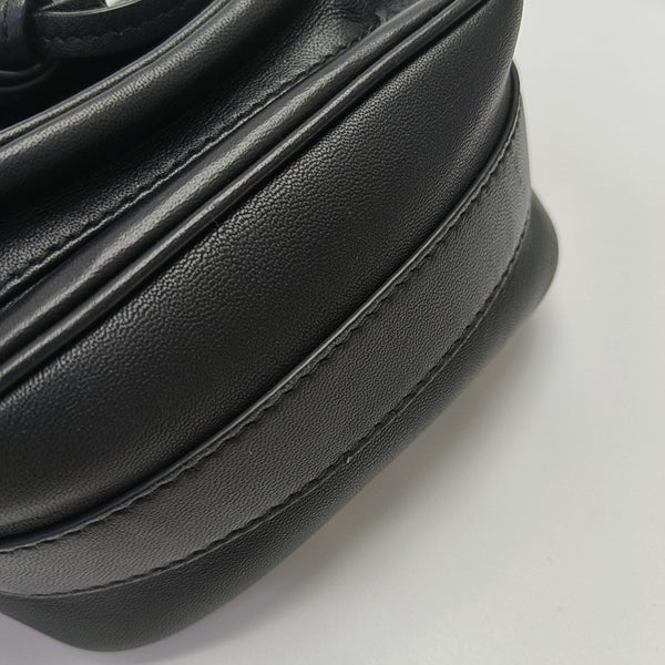 Calfskin Shoulder Bag Black