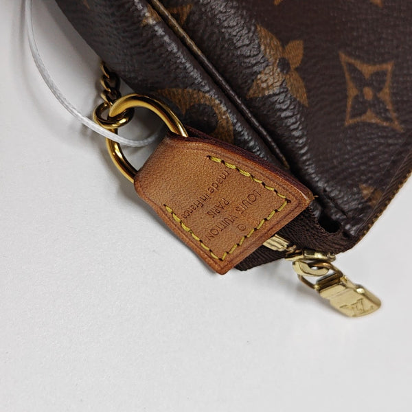 ACCESSOIRES Mini Monogram Coated Canvas Brown