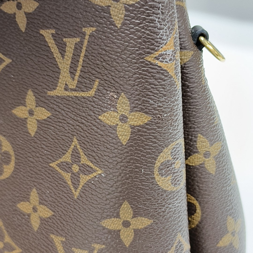 GEORGES BB Monogram Coated Canvas Brown