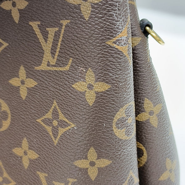 GEORGES BB Monogram Coated Canvas Brown