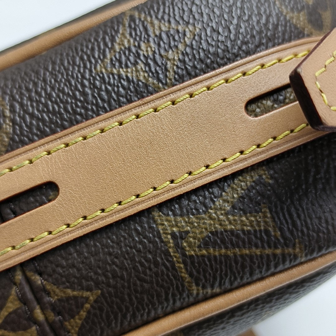 BOITE CHAPEAU MM Monogram Coated Canvas Brown