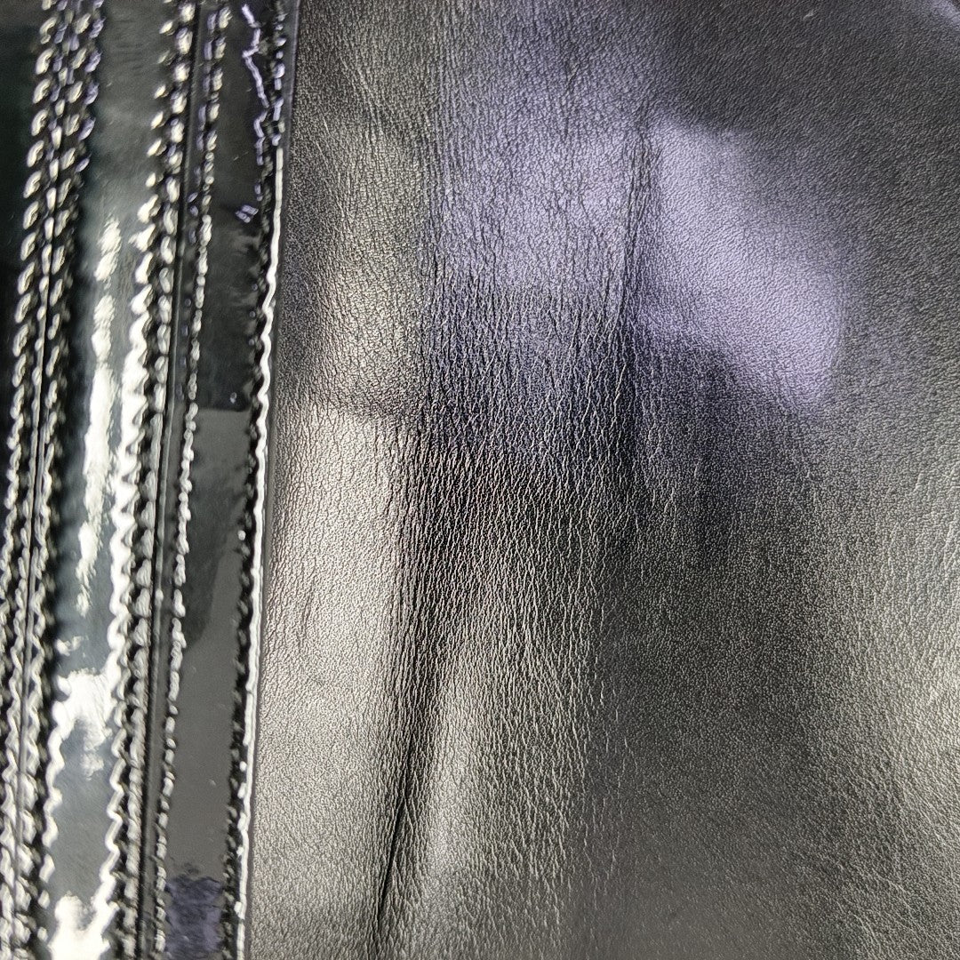 Calfskin Shoulder Bag Black