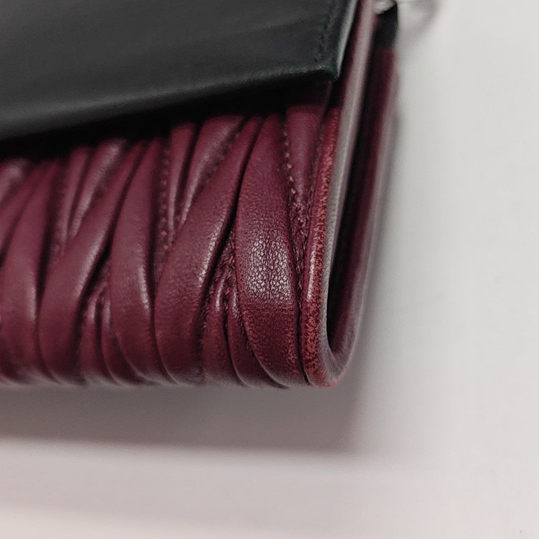 Crystal Quilted Lambskin Red