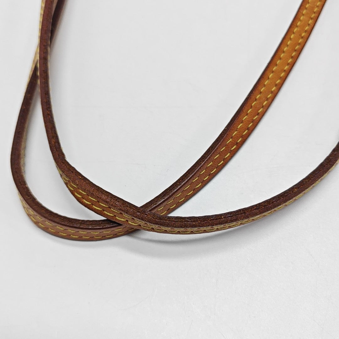 NEVERFULL MM Monogram Coated Canvas Brown